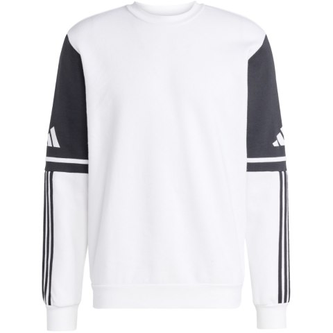 Bluza męska adidas Squadra 25 Sweat Crew biało-czarna JD2959 Adidas teamwear
