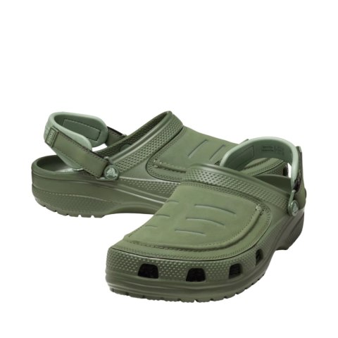 Chodaki męskie Crocs Yukon Vista II LR Clog zielone 207689 309 Crocs