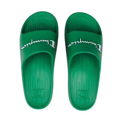 Klapki męskie Champion Cabana Slide zielone S22413 GS130 Champion