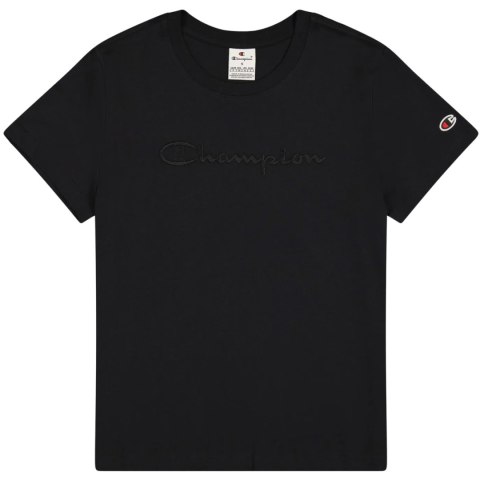 Koszulka damska Champion SS Tee czarna 117650 KK001 Champion