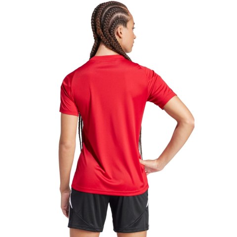 Koszulka damska adidas Tiro 24 Jersey czerwona IS1023 Adidas teamwear