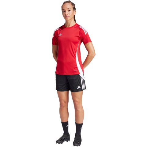 Koszulka damska adidas Tiro 24 Jersey czerwona IS1023 Adidas teamwear