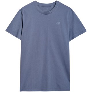 Koszulka męska 4F M2256 denim 4FWMM00TTSHM2256 32S 4F