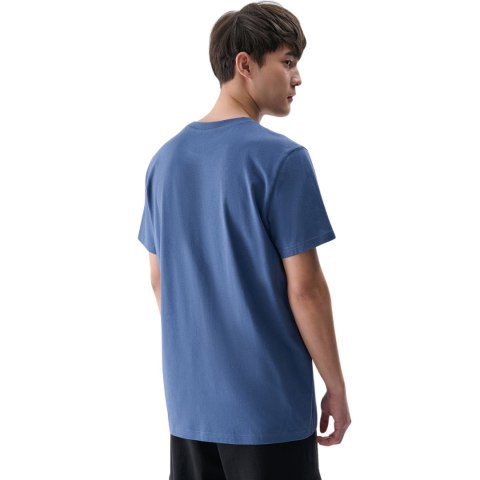 Koszulka męska 4F M2256 denim 4FWMM00TTSHM2256 32S 4F