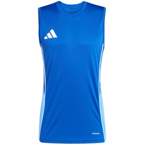 Koszulka męska adidas Tiro 25 Competition Sleeveless Jersey niebieska JI6575 Adidas teamwear