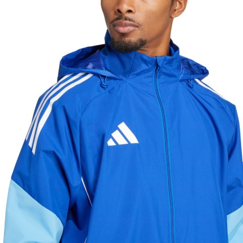 Kurtka męska adidas Tiro 25 Competition All-Weather niebieska JI8930 Adidas teamwear