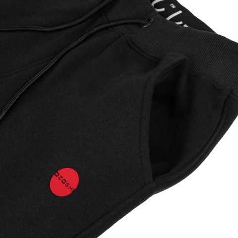 Spodnie męskie Ozoshi James czarne OZ93933 Ozoshi