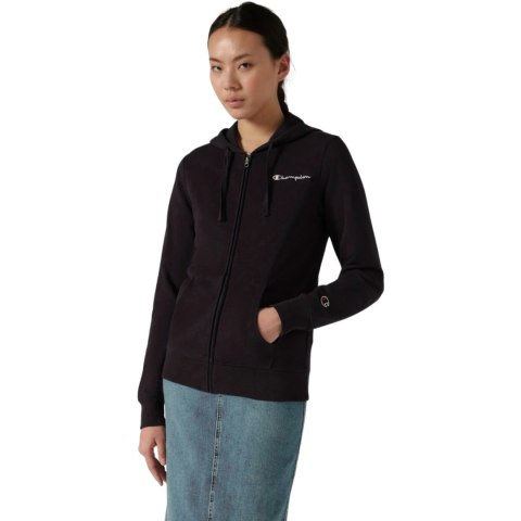 Bluza damska Champion Full Zip Hoodie Sweatshirt czarna 118099 KK001 Champion