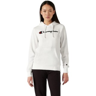 Bluza damska Champion Hooded Sweatshirt biała 118097 WW001 Champion