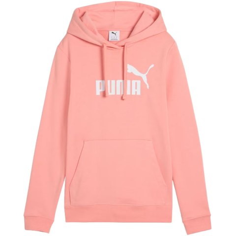 Bluza damska Puma ESS No.1 Logo Hoodie łososiowa 682391 18 Puma