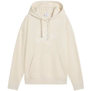 Bluza damska Puma Ess Script Comfort Hoodie kremowa 684983 87 Puma