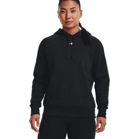 Bluza damska Under Armour Rival Fleece Hoodie czarna 1379500 001 Under Armour