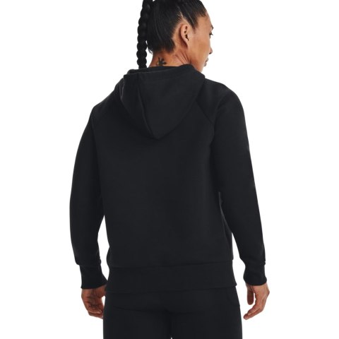 Bluza damska Under Armour Rival Fleece Hoodie czarna 1379500 001 Under Armour