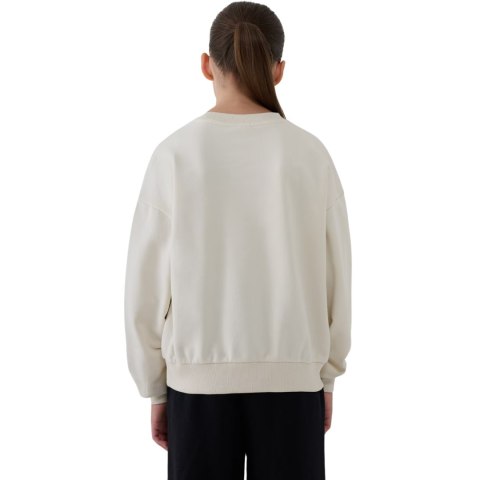 Bluza dla dziewczynki 4F F1479 kremowa 4FJWSS25TSWSF1479 12S 4F