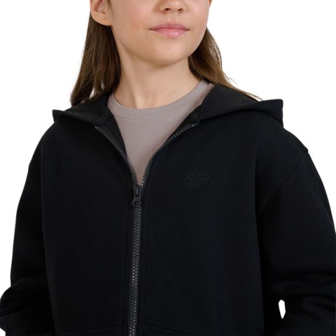 Bluza dla dziewczynki 4F F1861 głęboka czerń 4FJWMM00TSWSF1861 20S 4F