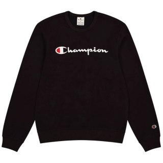 Bluza męska Champion Crewneck Sweatshirt czarna 220727 KK001 Champion
