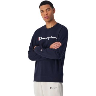 Bluza męska Champion Crewneck Sweatshirt granatowa 220727 BS501 Champion