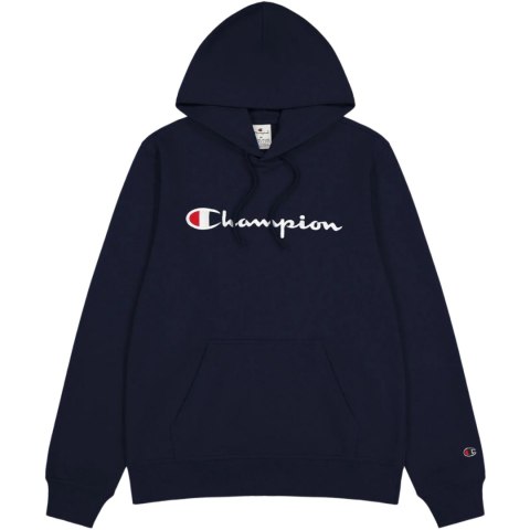 Bluza męska Champion Hooded Sweatshirt granatowa 220726 BS501 Champion