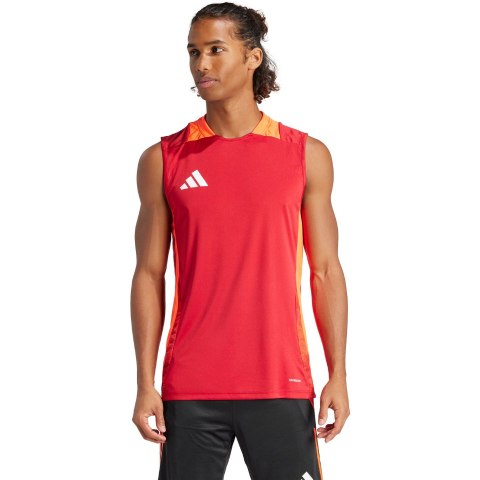 Koszulka męska adidas Tiro 24 Competition Training Sleeveless Jersey czerwona IR5474 Adidas teamwear