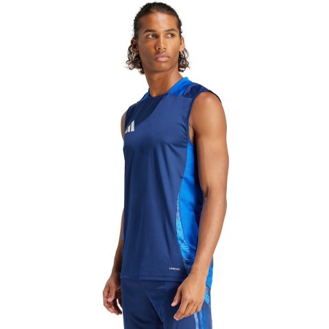 Koszulka męska adidas Tiro 24 Competition Training Sleeveless Jersey granatowa IR5476 Adidas teamwear