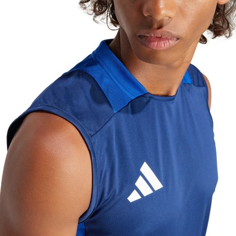 Koszulka męska adidas Tiro 24 Competition Training Sleeveless Jersey granatowa IR5476 Adidas teamwear
