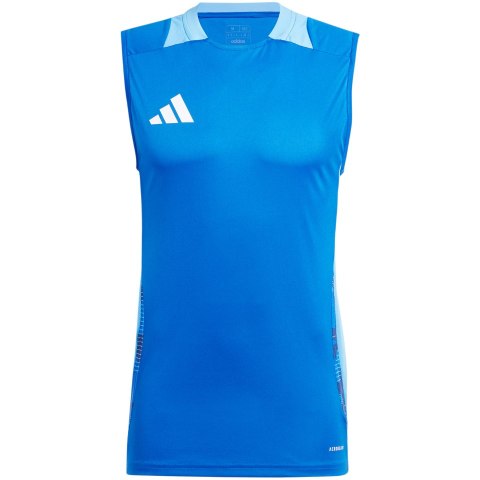 Koszulka męska adidas Tiro 24 Competition Training Sleeveless Jersey niebieska IR5475 Adidas teamwear