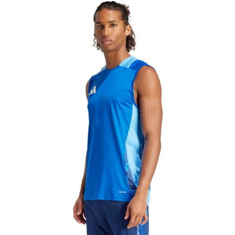 Koszulka męska adidas Tiro 24 Competition Training Sleeveless Jersey niebieska IR5475 Adidas teamwear