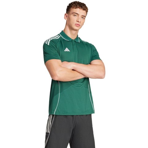 Koszulka męska adidas Tiro 25 Competition Polo zielona JY1897 Adidas teamwear