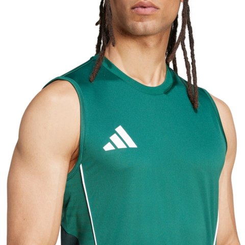 Koszulka męska adidas Tiro 25 Competition Sleeveless Jersey zielona JI8940 Adidas teamwear