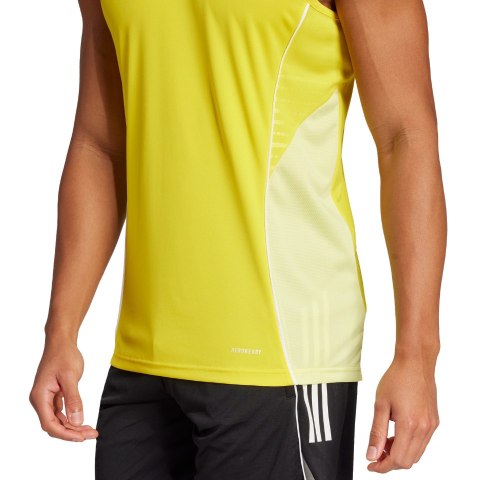 Koszulka męska adidas Tiro 25 Competition Sleeveless Jersey żółta JI8954 Adidas teamwear