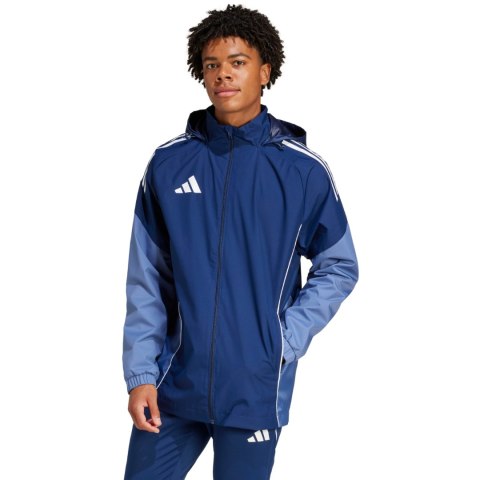 Kurtka męska adidas Tiro 25 Competition All-Weather granatowa JI6543 Adidas teamwear