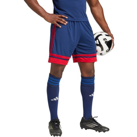 Spodenki męskie adidas Squadra 25 niebiesko-czerwone JH3408 Adidas teamwear