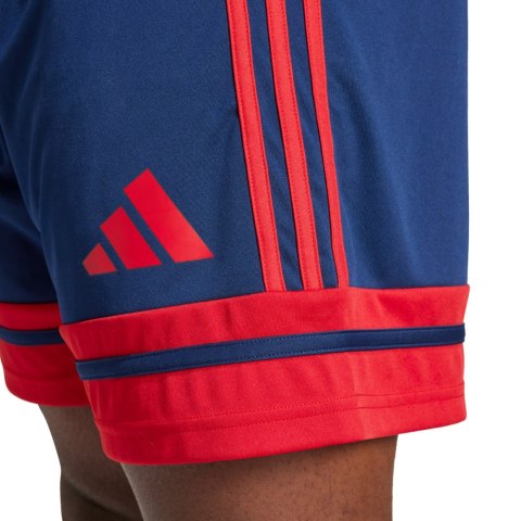 Spodenki męskie adidas Squadra 25 niebiesko-czerwone JH3408 Adidas teamwear