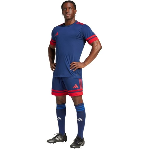 Spodenki męskie adidas Squadra 25 niebiesko-czerwone JH3408 Adidas teamwear