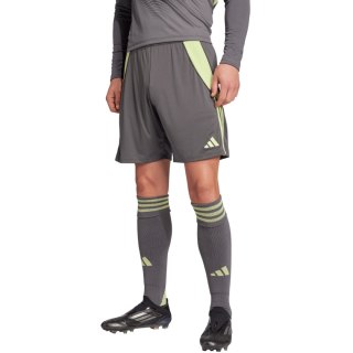 Spodenki męskie adidas Tiro 24 szaro-limonkowe JN1993 Adidas teamwear