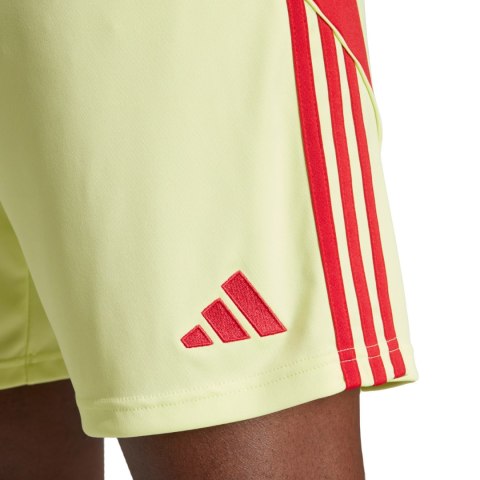 Spodenki męskie adidas Tiro 24 żółto-czerwone JI6090 Adidas teamwear