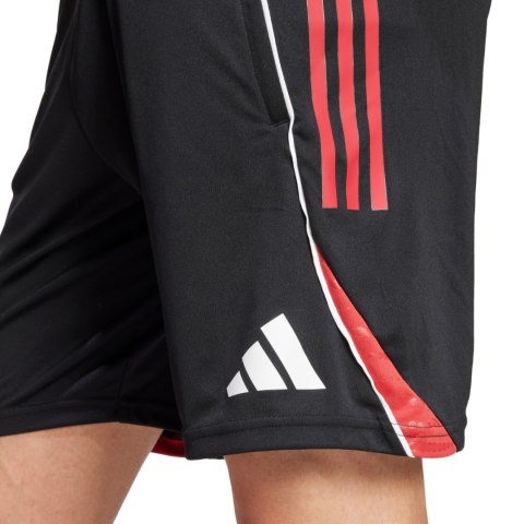 Spodenki męskie adidas Tiro 25 Competition Training czarno-czerwone JI6491 Adidas teamwear