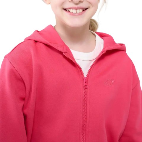 Bluza dla dziewczynki 4F F1853 fuksja 4FJWSS25TSWSF1853 55S 4F