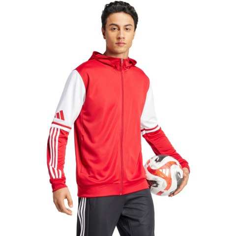 Bluza męska adidas Squadra 25 Hoody czerwona JD2990 Adidas teamwear