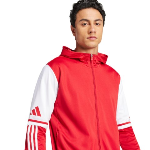 Bluza męska adidas Squadra 25 Hoody czerwona JD2990 Adidas teamwear
