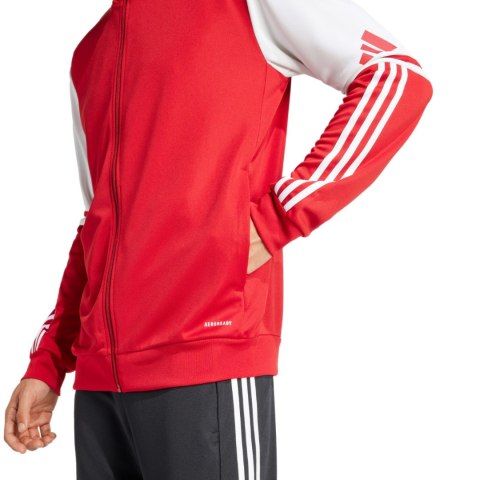 Bluza męska adidas Squadra 25 Hoody czerwona JD2990 Adidas teamwear