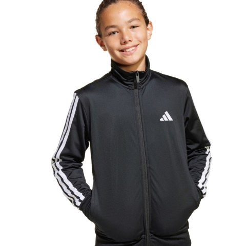 Dres dla dzieci adidas Essentials Climacool Kids 3 Stripes Training Tracksuit 205 czarny JD6502 Adidas