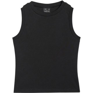 Koszulka damska 4F F132 głęboka czerń 4FWMM00TSLEF132 20S 4F