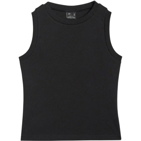 Koszulka damska 4F F132 głęboka czerń 4FWMM00TSLEF132 20S 4F