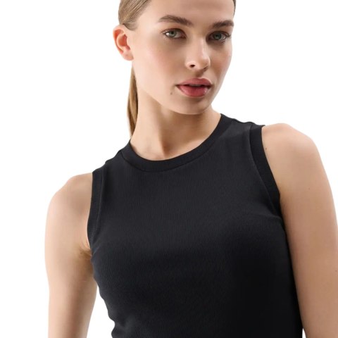 Koszulka damska 4F F132 głęboka czerń 4FWMM00TSLEF132 20S 4F