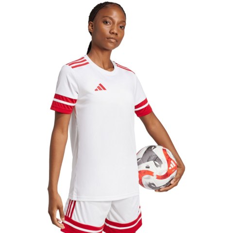 Koszulka damska adidas Squadra 25 Jersey biała JI9993 Adidas teamwear