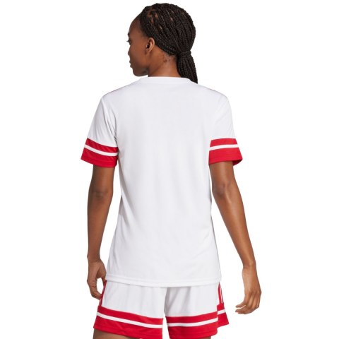 Koszulka damska adidas Squadra 25 Jersey biała JI9993 Adidas teamwear
