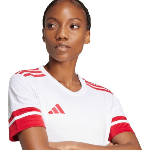 Koszulka damska adidas Squadra 25 Jersey biała JI9993 Adidas teamwear