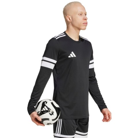 Koszulka męska adidas Squadra 25 Long Sleeve Jersey LM czarna JF6073 Adidas teamwear