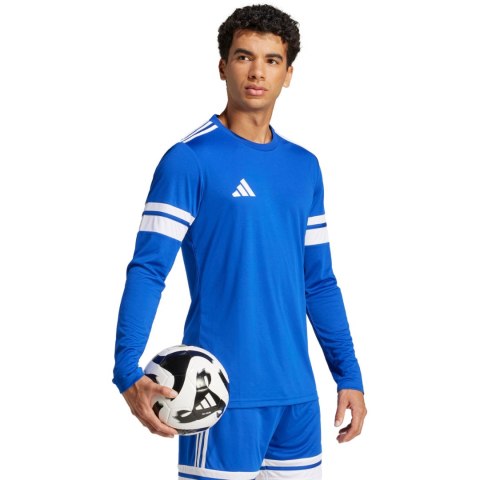 Koszulka męska adidas Squadra 25 Long Sleeve Jersey LM niebieska JF6072 Adidas teamwear
